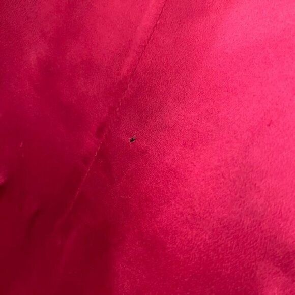 Vintage Winkelmans Wool Coat with Fur Trim Burgundy- Pristine condition! S/M - Picture 9 of 16